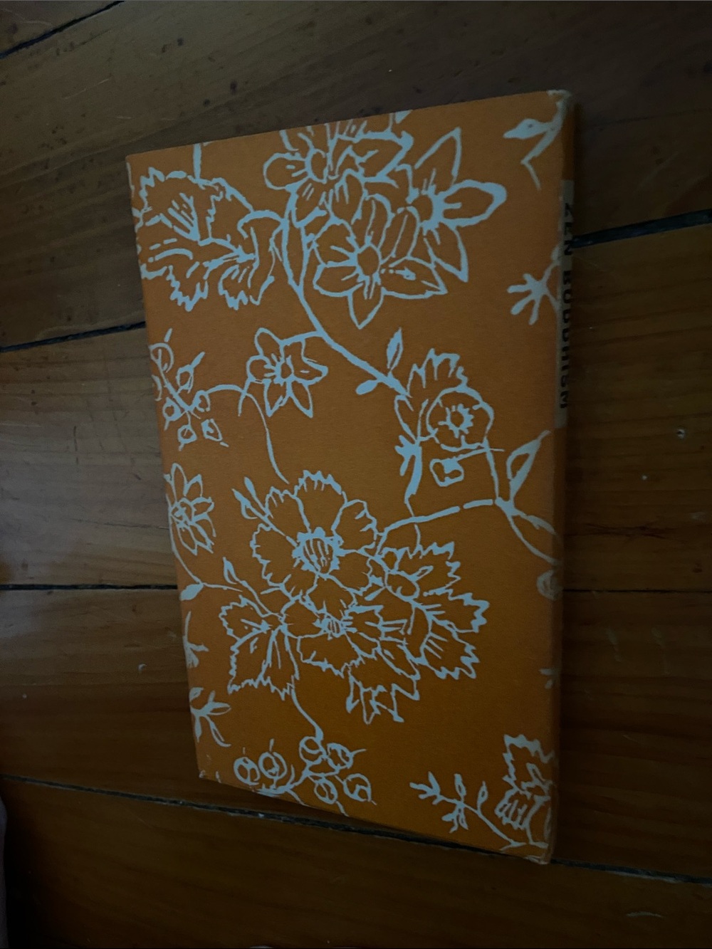 Vintage 1st edition 50s 1950s Zen Buddhism Orange Floral Buddhist stories book - Picture 5 of 11